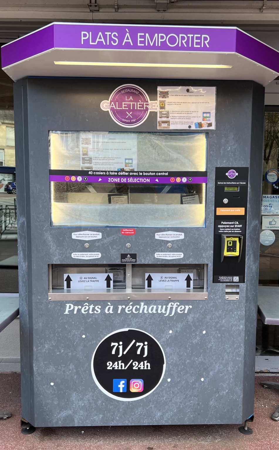 Distributeur La Galetière