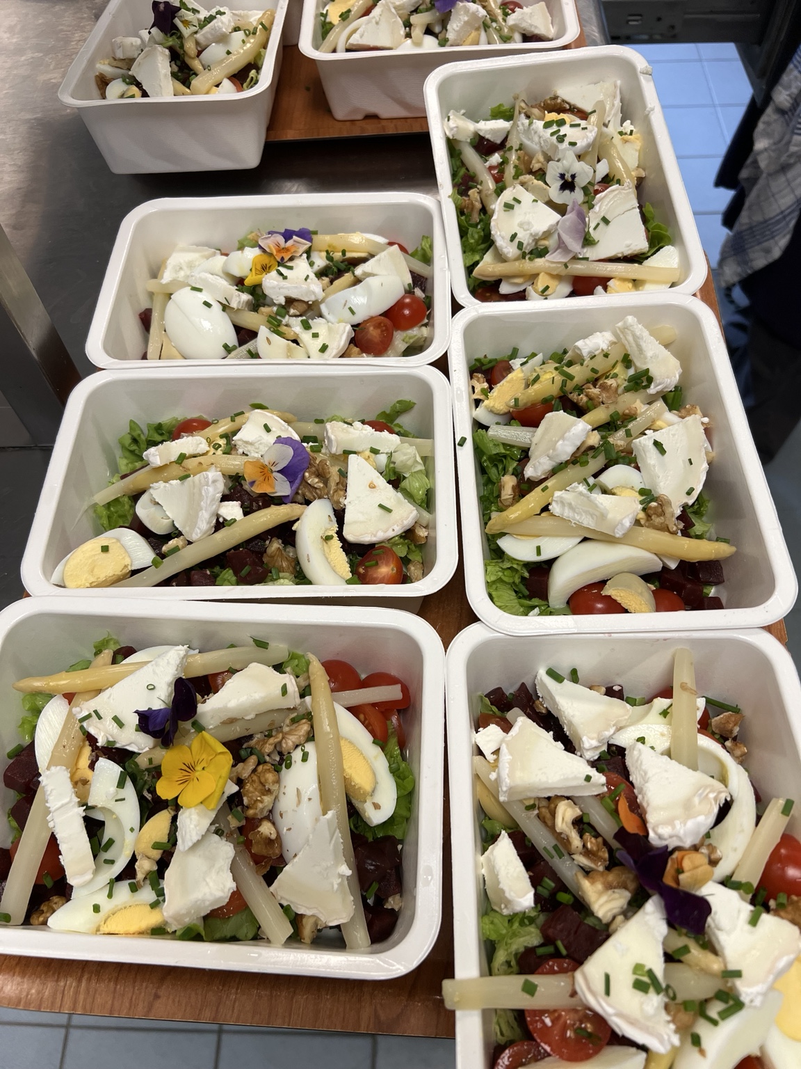 Salades préparées