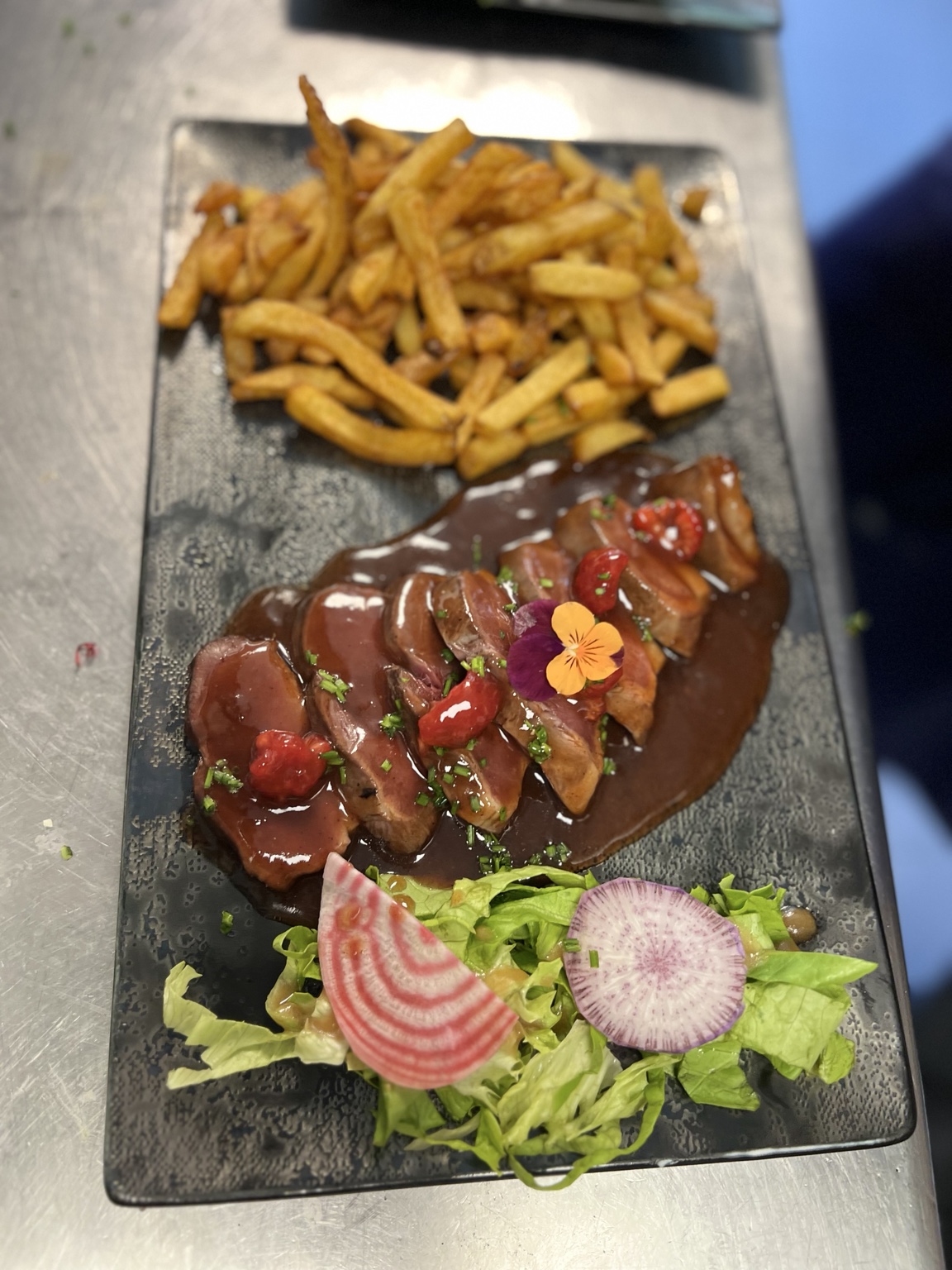 Plat de viande